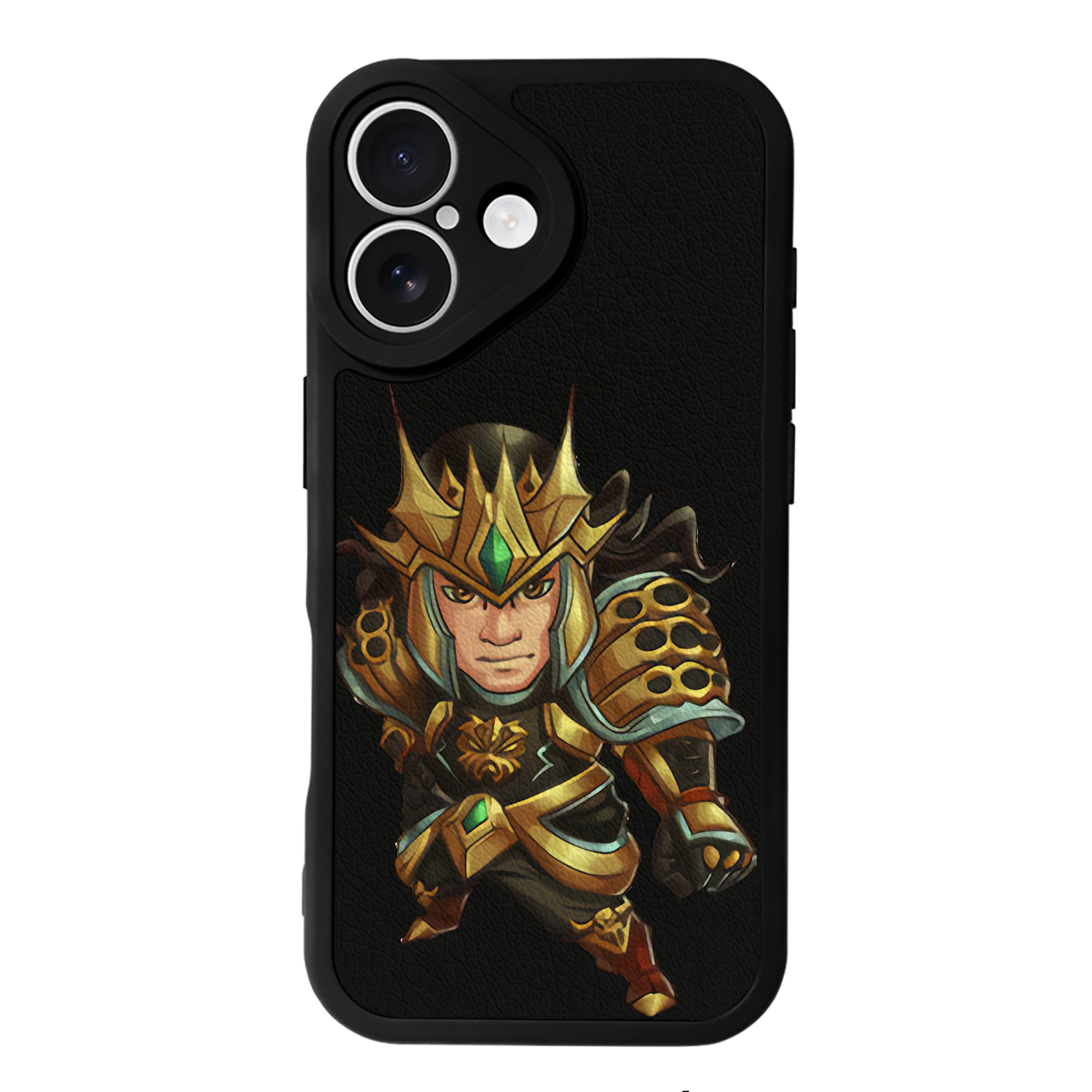 （画像用） リーグ・オブ・レジェンド League of Legends LOL 【iPhone 16シリーズ対応】シリコンスマホケース（レザー調） 材質：シリコン